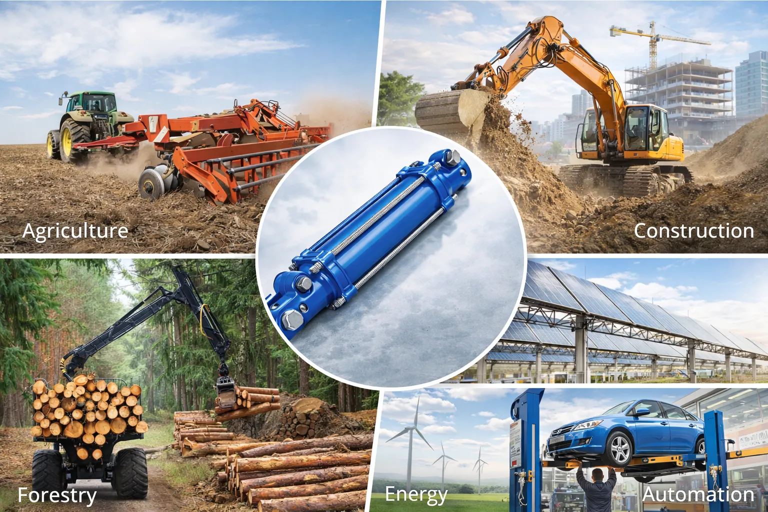 Tie-Rod Hydraulic Cylinder-application